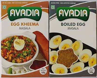 Avadia non veg combo(Egg kheema masala, Boiled egg masala)-100gm