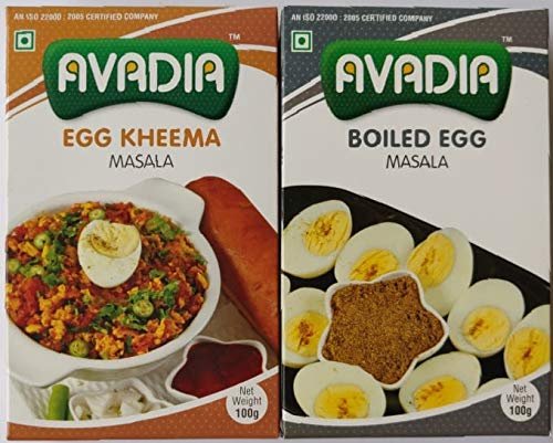 Avadia non veg combo(Egg kheema masala, Boiled egg masala)-100gm