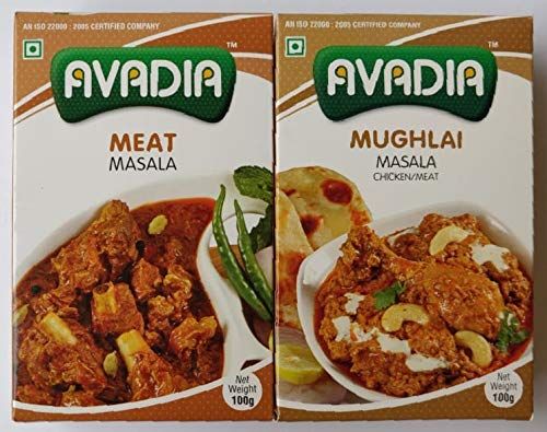 Avadia non veg combo(Meat masala, mughlai-chicken/meat masala)-100grm