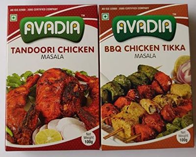 Avadia non veg combo(Tandoori chicken masala, BBQ chicken tikka masala)-100gm