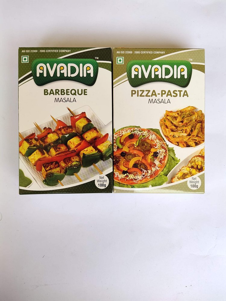 Avadia veg combo(Barbeque masala, Pizza pasta masala)-100gm