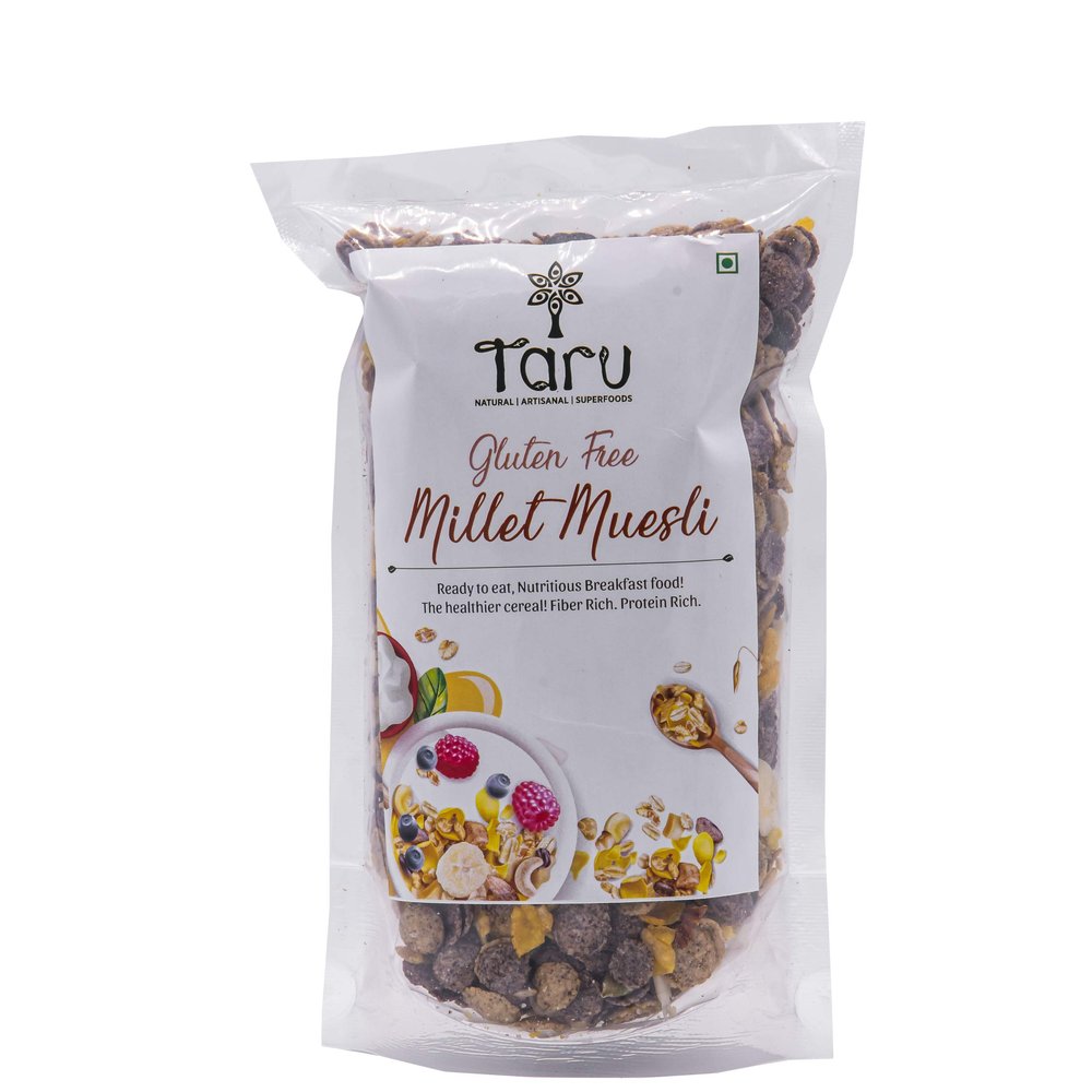 TARU Millet MUESLI, Gluten-Free, Ready-to-eat, Instant Breakfast 150g