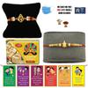 BOGATCHI AA-5 Rakhi for Brother with Sweets, Designer Rakhi, Gold Rakhi, Rakhi Set of 2, Rakhi for Brother Combo, Rakhi for Brother with Gift, 250g view 2