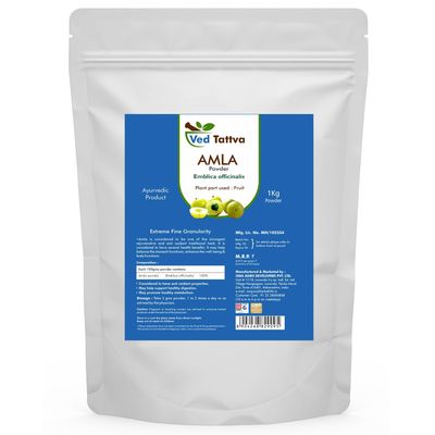 Ved Tattva Amla Powder (1 Kg Pack of 1)