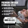 Gentleman Jon Platinum Double Edge Razor Blades | 50 Pack (12 months supply) | Swedish Stainless Steel | Safety Razor Blades view 3