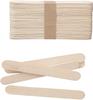 Bzbuy 100 Pieces Large Wax Sticks, Wood Waxing Craft Sticks Spatulas Applicators for Hair Removal Eyebrow and Body view 4