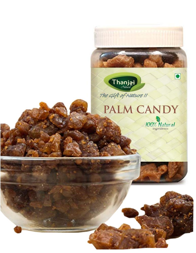 Thanjai Natural Palm Candy Jar 200g 1st Quality South Indian Palm Candy Made in 100% Pure Natural Traditional Method
