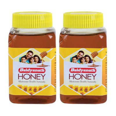 Baidyanath Asli Ayurved Honey I Natural Immunity Booster I Pure Honey I 500 Gms - Pack Of 2