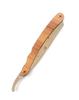 Fortive Printed Wooden Finish Handle Stainless Steel Straight Edge Barber Salon Razor For Gentlemen view 4