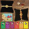 BOGATCHI DDA-1 Rakhi with Sweets for Brother, Designer Rakhi for Brother, Rakhi Combo Set of 2, Rakhi Sweets, 250g 250g view 1