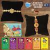 BOGATCHI DDA-1 Rakhi with Sweets for Brother, Designer Rakhi for Brother, Rakhi Combo Set of 2, Rakhi Sweets, 250g 250g view 2