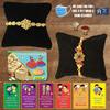 BOGATCHI DDA-5 Rakhi with Sweets for Brother, Designer Rakhi for Brother, Rakhi Combo Set of 2, Rakhi Sweets, 250g 250g view 2