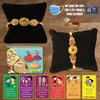 BOGATCHI DDA-8 Rakhi with Sweets for Brother, Designer Rakhi for Brother, Rakhi Combo Set of 2, Rakhi Sweets soan papdi 200g view 2