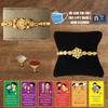 BOGATCHI HHa-7 Designer Rakhi for Brother, Rakhi Set of 2, Royal Rakhi Set- 2, Fancy Rakhi view 1