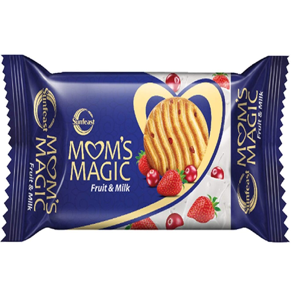 Fresh Produce Sunfeast Moms Magic Biscuits - Fruit & Milk, 58g