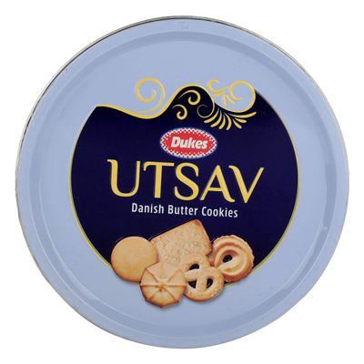 Dukes Utsav Danish Cookies - Butter, 400g