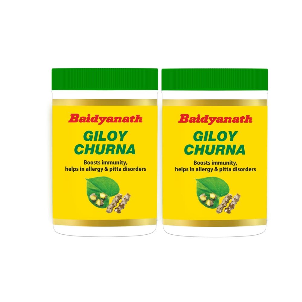 Baidyanath Guduchi (Giloy) Churna - Helps Boost Immunity - 100 gm (pack of 2)