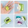 Framendino 6 Pack Toothbrush Head Covers with Suction Cup, Portable Toothbrush Protective Case for Home Travel Outdoor Camping view 3