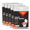 Mapel Disposable Seat Paper Cover Pack of 5 Pack (50 sheets) Easy to Dispose, Nature Friendly view 1