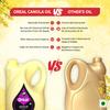 Oreal Premium Pure Canola Oil | 5 Litre| Healthiest Cooking Oil | Rich in Omega-3 and Omega-6 | Improve in Metabolisms & Keeps Active | Preservative Free & Suitable for all Ages view 4