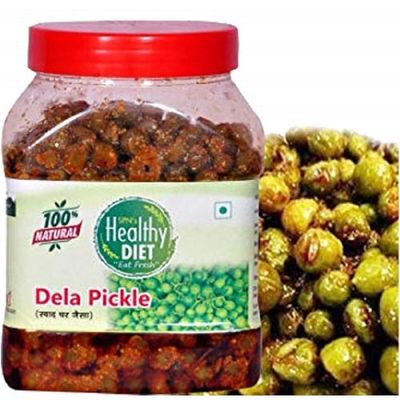 Healthy Diet Organic Dela Pickles/Teet Achar Pickle (900gm) |Home Made Ma ke Hath se Bnaya Hua Healthy and Fresh Testy for Whole Family, Good Source of Energy Eat Daily