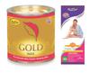 BEE ONE Natural Gold Wax for Smooth Silky Glowing Skin with 80 Disposable Long Hair Removal Strips for Longer Lasting Smoothness view 1
