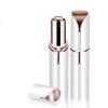Painless Hair Remover, Waterproof Shaver Razor Hair Remover with LED Light for Face Bikini Peach Fuzz Upper Mustache Lip Chin (White) view 1