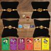 BOGATCHI E4Ea-9 Rakhi for Brother with Chocolate, Rakhi Set of 4, Premium Rakhi Set of 4 with Chocolates, 4 Rakhi Combo, Rakhi for Brother Combo , 50g view 1