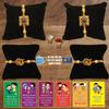 BOGATCHI F4Fa-17 Rakhi for Brother with Chocolate, Rakhi Set of 4, Premium Rakhi Set of 4 with Chocolates, 4 Rakhi Combo, Rakhi for Brother Combo , 50g view 1
