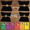 BOGATCHI D4Da-9 Rakhi for Brother with Chocolate, Rakhi Set of 4, Premium Rakhi Set of 4 with Chocolates, 4 Rakhi Combo, Rakhi for Brother Combo , 50g view 1