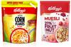 Kellogg's Combo, Kellogg's Muesli with 21% Fruit and Nut Pouch, 500 g and Kellogg's Corn Flakes Original, 1.2 kg view 1