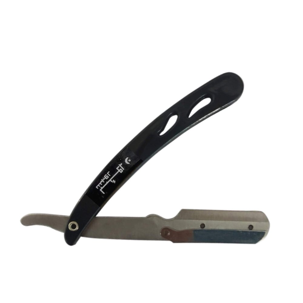 Doberyl Professional Barber Shaving Razor, Folding Barber and Personal Folding Shaving Razor knife, For Men, Ustra Razor Use Straight Edge Barber Razor For Men Pack of 1 Black