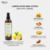 Rica Lemon Liposoluble Painless Hair Removal Wax For Men & Women, 800 ml & 1 After Wax Lotion | Quick & Easy Tan Removal Waxing for Normal Skin | Pack of 2 view 3