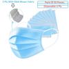 Toytle 3 Ply Mask With Melt-blown Fabric. UV Sanitized With Nose Pin Mask. Pack Of 100 Pieces. view 3