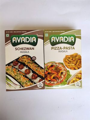 Avadia Veg Combo(Schezwan Masala, Pizza Pasta Masala)-100gm
