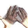 Cast Iron Cleaner, Premium 316 Stainless Steel Cast Iron Skillet Chainmail Scrubber for Cast Iron Pan Pre-Seasoned Pan Dutch Ovens Waffle Iron Pans Scraper Cast Iron Grill Frying Pan (7 Inch Square) view 3