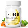 Kofol Immunity Tablet | Clinically Tested Ayurvedic Immunity Booster | Strengthens Immunity by 3X, Improves Respiratory Health by 6X & Protects Against Seasonal Infections  60 Tablets (Pack of 1) view 1