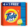 Tide Blue Detergent Bar Soap, Value Pack 200 gms x 5 view 1