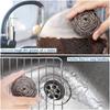 EleQit Stainless Steel Wool Scrubber Sponge Pack of 6 for Removing Tough Dirt, Grease, Oil or Stains from Dishes, Pots, Stovetops, Drip Pan, Cookware, Kitchenware view 3