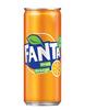 Fant ChefsNeed Fantaa Orange Flavour 320ml , Pack of 12 Cans (Imported Product) view 3