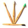 AEV Eco friendly bamboo tooth brush with Biodegradable bristles combo pack of four brushes view 3