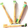 AEV Eco friendly bamboo tooth brush with Biodegradable bristles combo pack of four brushes view 4