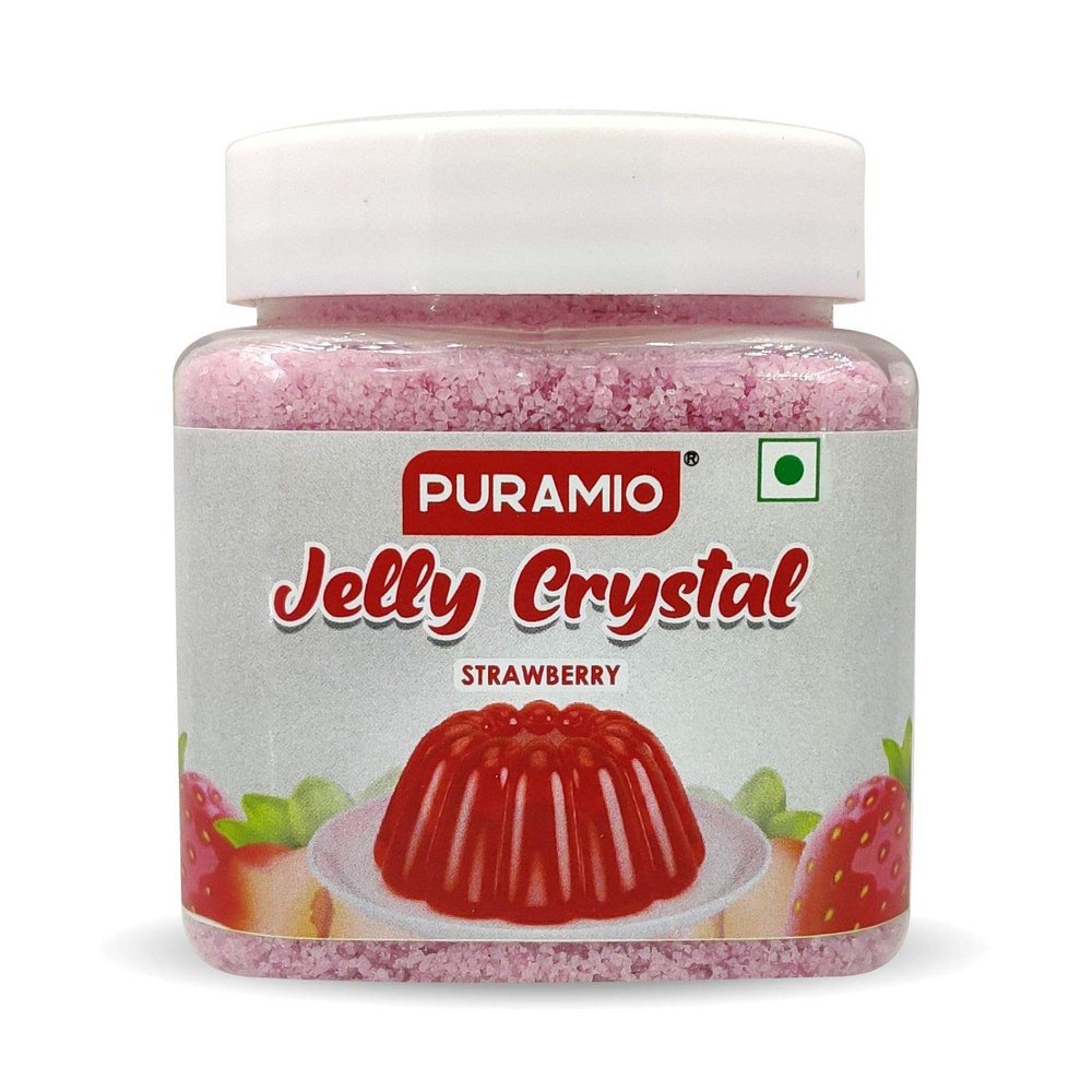 Puramio Jelly Crystal, 200g (Strawberry)
