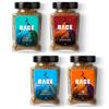 Rage Coffee Combo Pack of 4 - Irish Hazelnut & Dark Chocolate & Creme Caramel & Sparky Orange Flavoured Ground Coffee 50 Gms Each, Glass Bottle view 1