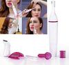 Fashion Hub Upper Lip, Chin, Eyebrow Trimmer Shaver sensitive touch Painless bikini line, underarm, Face Hair Remover elecrtical Machine clipper for Women multi funcational 5 in 1 view 2
