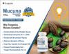 Trexgenics MUCUNA (20% L-Dopa) Pruriens (Kapikachhu) 500mg with Bio-enhancer Piperine 5mg Dopamine Booster Complex, Brain function, Nervous System (60 Vcaps) (1) view 3