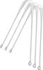 NCO Medical Grade Stainless Steel Tongue cleaner, Professional Eliminate Bad Breath, Help Your Oral Hygiene: 3 Pcs view 1
