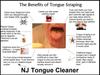 NCO Medical Grade Stainless Steel Tongue cleaner, Professional Eliminate Bad Breath, Help Your Oral Hygiene: 3 Pcs view 4
