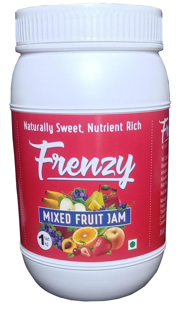 FRENZY Mixed Fruit Jam, 1 kg