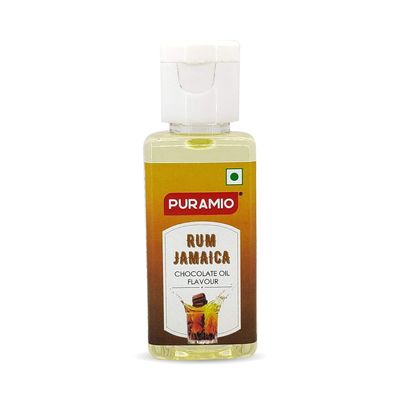 Puramio Chocolate Oil Flavour - Rum, (50ml)